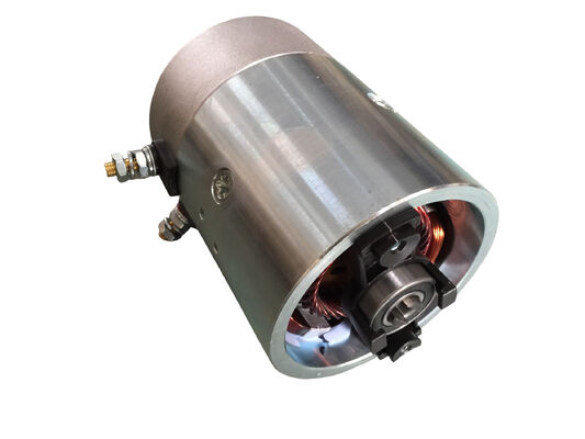 الجودة  White Zinc 1600W 12 Volt DC Motor for Hydraulic Power Pack Units مصنع