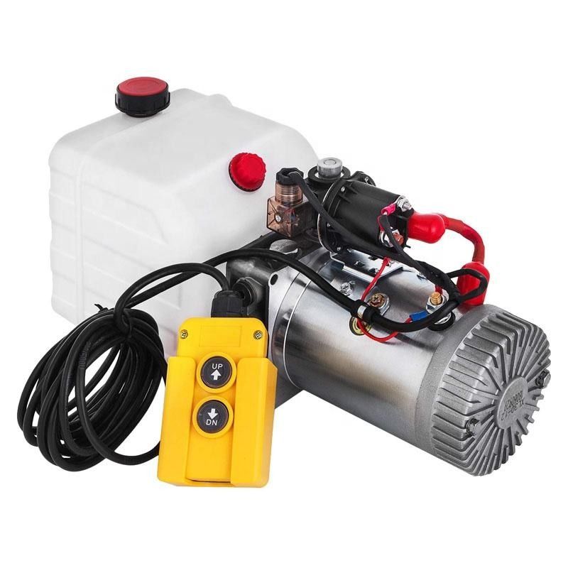 12V DC Mini Hydraulic Power Unit 2.5cc/r Double Acting