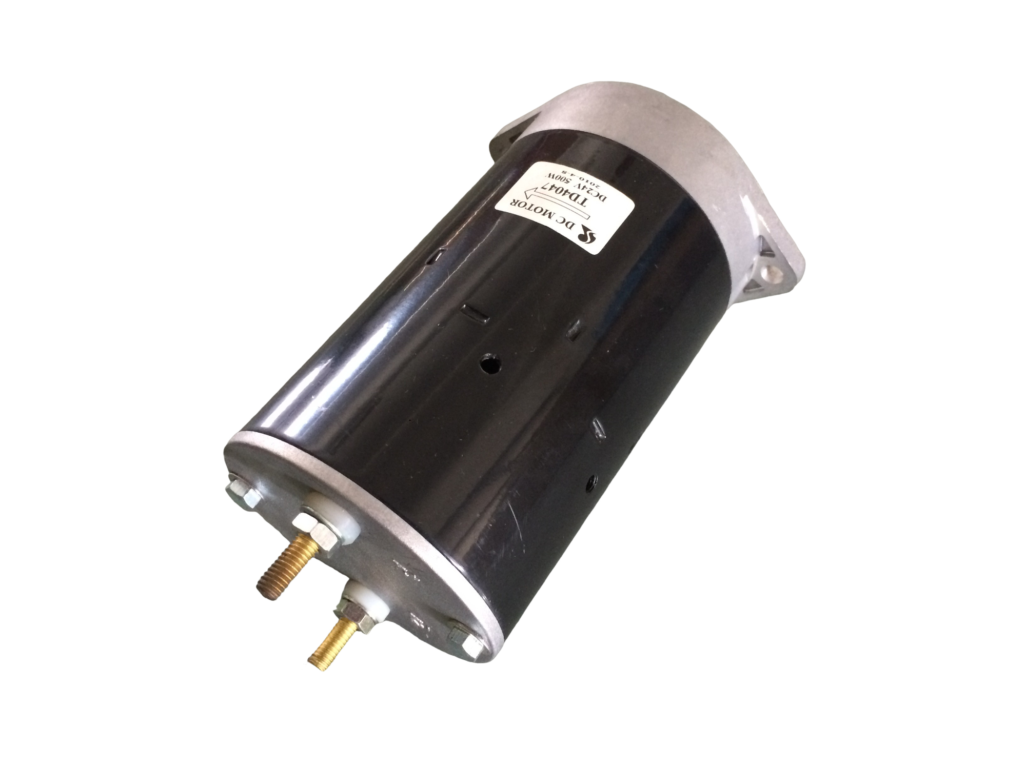 CE Approved Black Mini Power Pack Motor , Hydraulic DC 24v 500w Electric Motor